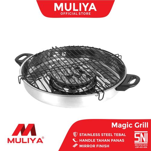 Foto Produk Muliya Magic Grill 33 Cm dari MULIYA COOKWARE