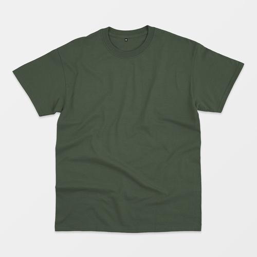 Jual Blank T-shirt Green Army (Kaos 
