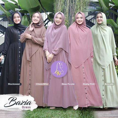 Foto Produk Dress Bazia Original By Galeri Namia #Orinamia #gamis dari Uzmaku18 Shop