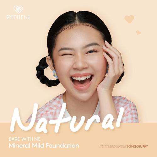 Foto Produk Emina Bare with Me Mineral Mild Foundation 30 ml - 02 Natural dari Emina Official Store