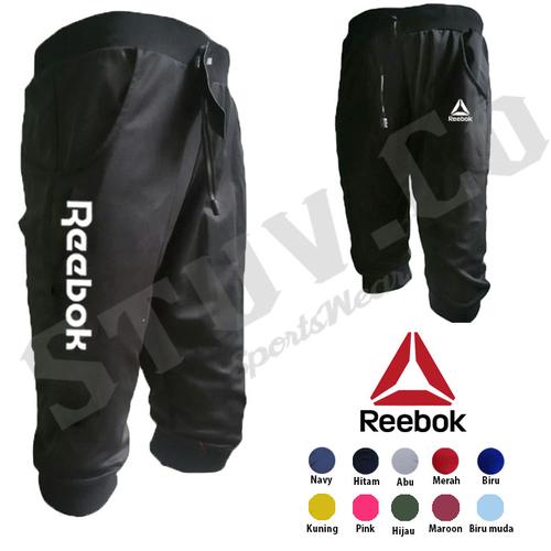 Jual CELANA JOGGER PANTS LOTTO REEBOKK 3/4 PRIA WANITA GYM FITNESS KEREN -  Kota Bandung - stuvco.sportswear | Tokopedia