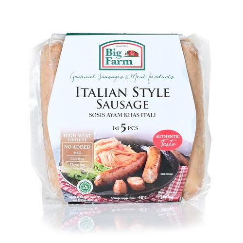 Foto Produk Big Farm Italian Style Sausage Sosis isis 5pcs 360g dari SESA Official