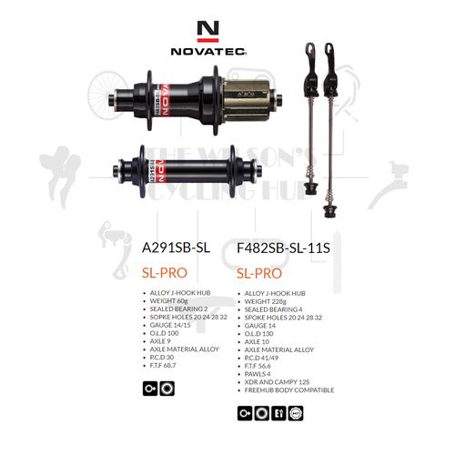 Novatec A291SB-SL - Moyeu Avant De Vélo De Route L... - Grandado - Foto 11