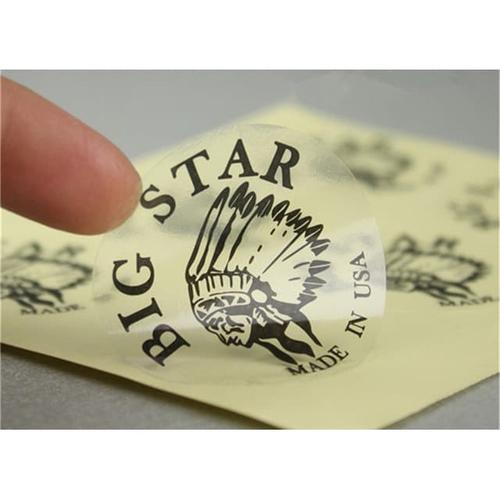 Jual Cetak Stcker Vinyl A3 / Transparan Sticker Custom Sticker