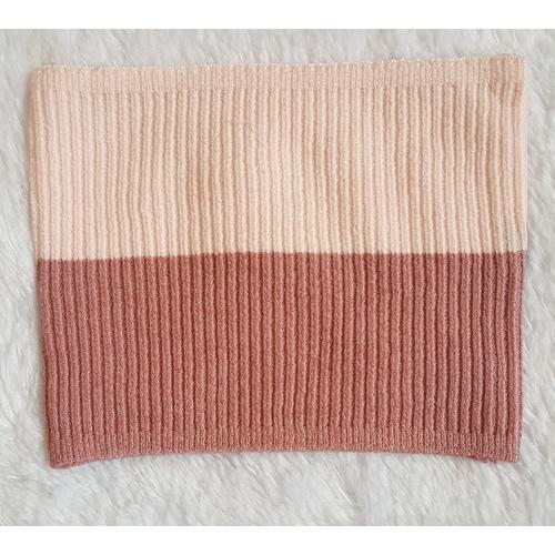 Foto Produk Bandana ciput rajut 2 warna premium annisa - Babypink-Dusty dari 3jaya fashion