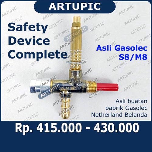 Foto Produk Safety Device Complete GASOLEC ASLI Spareparts Spuyer Nozzle Gasolec dari ArtupicPeralatanPeternak
