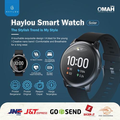 Foto Produk Xiaomi Haylou Solar LS05 Smartwatch Original Jam Tangan Garansi dari omah_toko