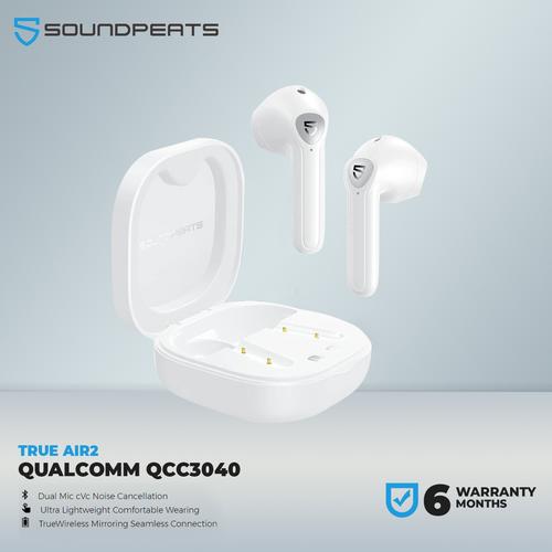 Foto Produk SoundPEATS True Air2 True Wireless Earbuds In-Ear Stereo - Putih dari SOUNDPEATS OFFICIAL