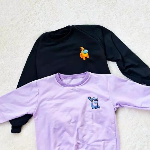 Jual Sweater Among us Fleece Tebal 