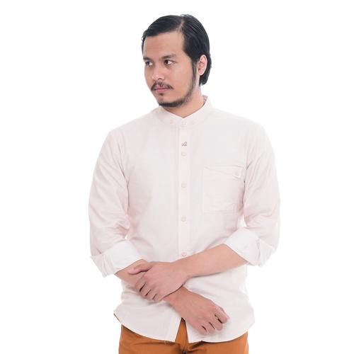 Foto Produk Rabbani - Kemeja Koko Lengan Panjang Remaja Jalu Thohir Mst - Kream, XS dari Rabbani Official