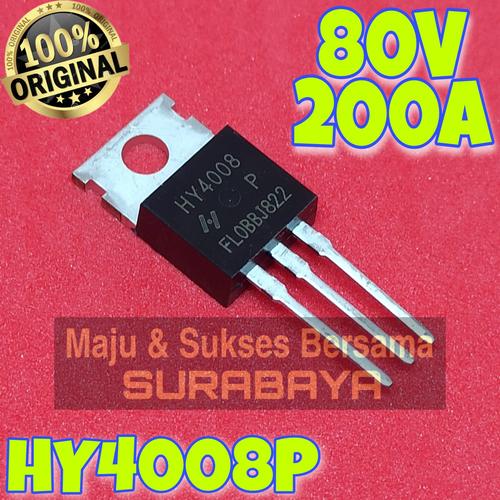 Jual HY4008P HY4008 HY 4008 MOSFET N-Channel 200A 80V TO-220 (body ...