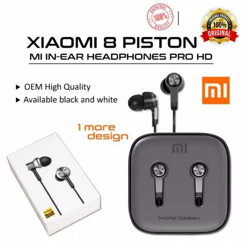 Jual Headset Handsfree Earphone Xiaomi Piston 8 MI 8 Pro HD Hi-Res Original  - Silver - Jakarta Barat - HARCO_STORE Computer | Tokopedia