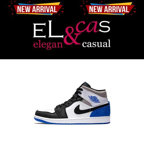 Jual Sepatu Sneakers Nike Air Jordan 1 Mid SE Union Royal Blue Original,220  - 42 - Jakarta Barat - elegancasualshop | Tokopedia