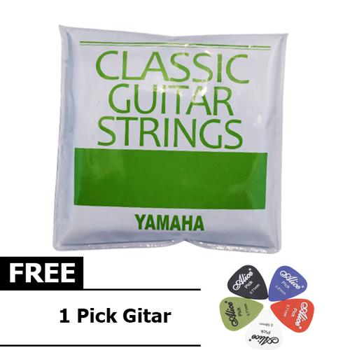 Gambar Senar Gitar Yamaha Nylon Klasik nilon 1 Set Free 1 PickGitar dari R88shop Jakarta Pusat Tokopedia