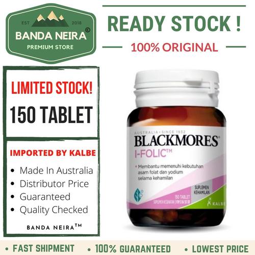 Foto Produk Blackmores I-Folic 150 Tablet dari Banda Neira Store