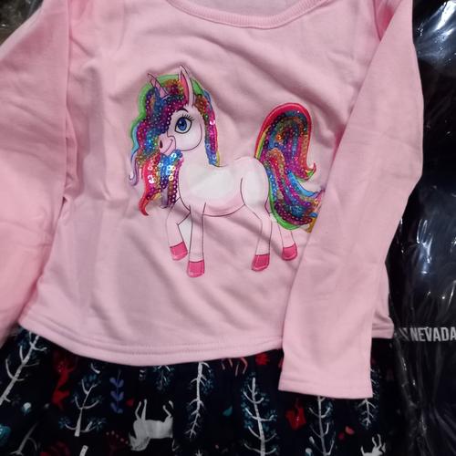 Foto Produk dress anak little M pink putih usia 2.3 4.5.6.7 tahun size S.M.L.XL dari JnR Fashion