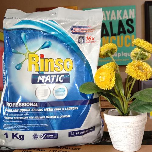 Foto Produk Deterjen Bubuk Rinso Professional 1 Kg dari SupermarketLaundry Asli
