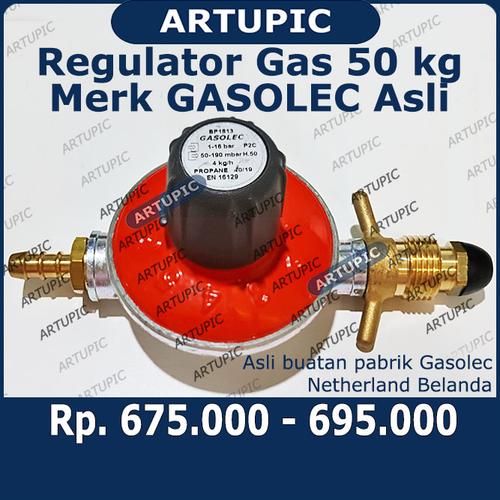 Foto Produk Regulator Gas Merek GASOLEC 50 kg Asli Sparepart Pemanas Kandang Ayam dari ArtupicPeralatanPeternak