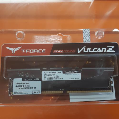 Jual Team T-FORCE VULCAN Z 16GB DDR4 PC2666 Grey Jakarta Pusat - Main Image