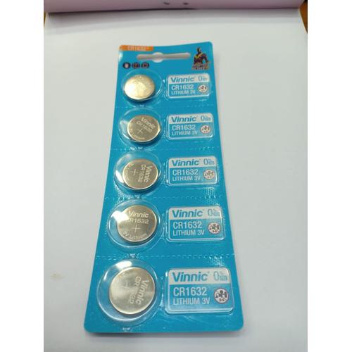 Foto Produk Baterai Vinnic CR1632 / baterry vinnic / baterai jam tangan dari BukaTokoMurah