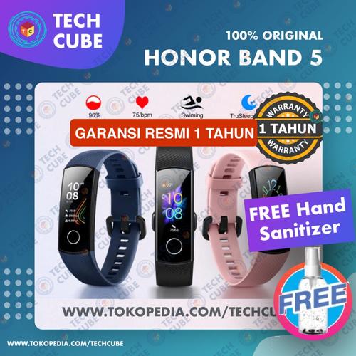 Foto Produk Huawei Honor Band 5 Smartband Smartwatch Blood Oxygen Heart Rate Alt 4 - Hitam dari Tech Cube