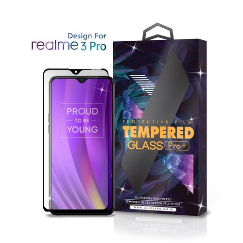 Foto Produk Tempered Glass Realme 3 Pro Full Cover Black - Premium Glass Pro dari Glass Pro Indonesia