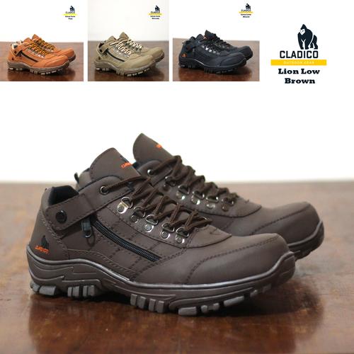 Foto Produk SEPATU PREMIUM BEST SELLER | SEPATU SAFETY BOOTS | CLADICO LION LOW - Krem, 39 dari Cladico Outdoor Gear