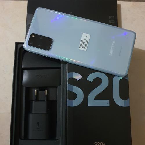 Foto Produk Samsung S20 Plus 8-128Gb, warna Biru SEIN, kondisi Like New (Perfect) dari Boca cell