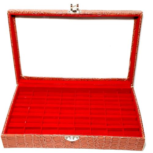 Foto Produk Kotak tempat cincin batu akik dan permata isi 32pcs dari Sinar Permata Nusantara