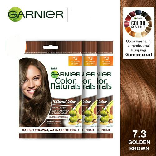 Jual Garnier Color Naturals Ultra Color Cat Rambut - 7.3 Golden Brown