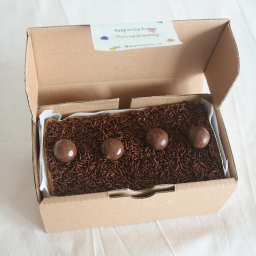 Gambar Melomelo Mocha Meses Cake (Personal) dari QooBee <3 Jakarta Barat Tokopedia