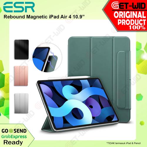 Foto Produk Case iPad Air 4 10.9 Inch ESR Rebound Magnetic Slim Casing - Hitam dari GET-WID Official