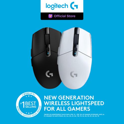 Foto Produk Logitech G304 Lightspeed Wireless Gaming Mouse - Hitam dari Logitech G Official