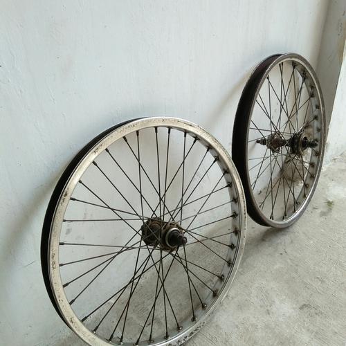 希少OLD BMX 20インチマグホイール太 ペグビンテージ