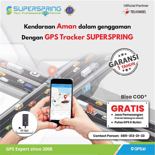 Foto Produk GPS TRACKER SUPER SPRING PELACAK KENDARAAN VT-90Z (READY) dari Super Spring Official