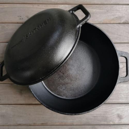Foto Produk Denver Dutch Oven by SKITCHEN/Combo Dutch Oven/Cast Iron Kitchenware dari SKITCHEN Indonesia