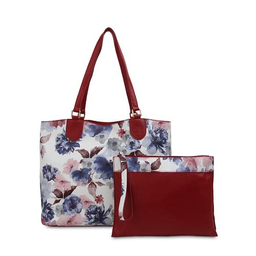 Foto Produk Tas Tote Les Catino Amaya Tote Printing-32 Blb Purple/Chilipepper dari Les Catino Indonesia