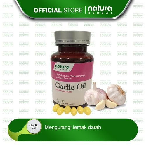 Gambar Garlic Oil - Mengurangi Kolesterol dan Lemak Darah dari naturaherbal Jakarta Selatan Tokopedia