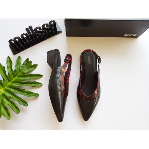 Jual Melissa Cleo Heels Black - Kota 