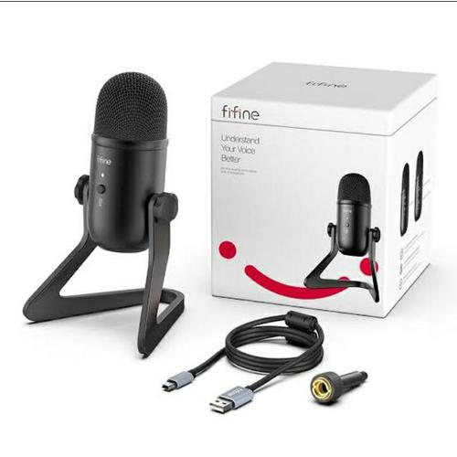 Jual Fifine K678 Mic Condenser USB Mic PS4 Gamers Mic Youtuber
