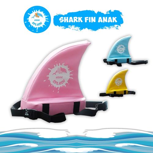 Foto Produk Pelampung Renang Punggung Shark Fin ANAK - KIDDIE SPLASH - Merah Muda dari KIDDIE SPLASH INDONESIA