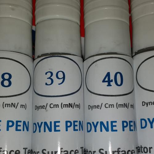 Jual Dyne Pen Test for surface tension Test pvc, opp, plastic, pp, pe