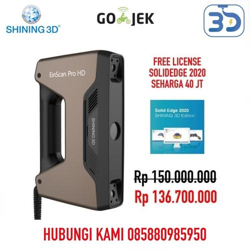 Foto Produk Industrial Grade 3D Scanner Einscan Pro HD with Free SolidEdge dari 3D Zaiku