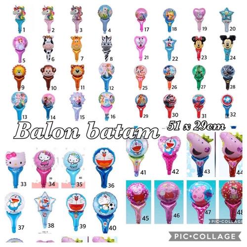 Foto Produk Balon pentungan foil karakter disney animal marvel dari Grosirbalonbatam