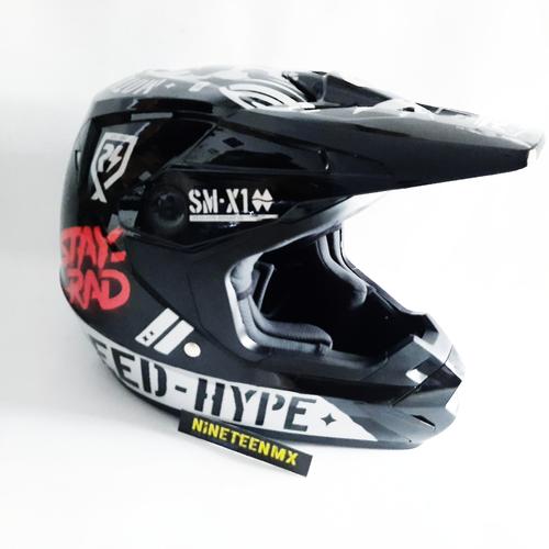 Foto Produk HELM RSV ORCA NECTAR BLACK WHITE dari NINETEEN MX BANDUNG
