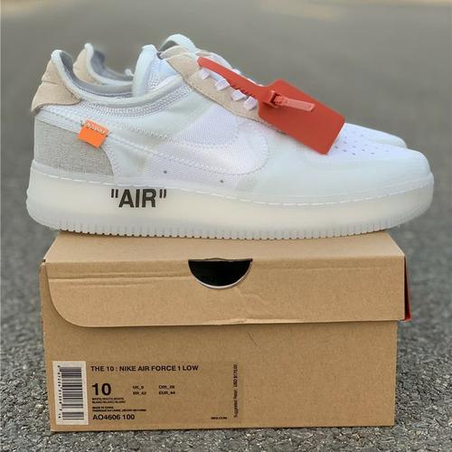 Jual SEPATU NIKE AIR FORCE 1 OFF WHITE THE TEN - Jakarta Selatan - Good  Sneakers | Tokopedia