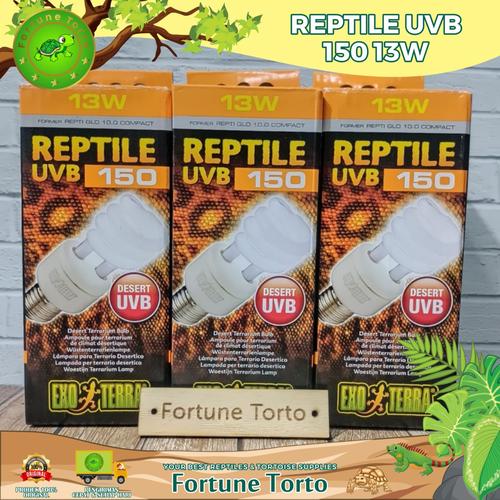Foto Produk Uvb type 150 13 watt exoterra/lampu reptile/ lampu pengganti matahari dari Fortune Torto