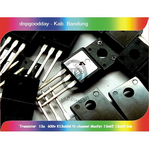 Foto Produk Transistor 13a 600v K13a60d N Channel Mosfet 13n65 13a65 dari dnpgoodday