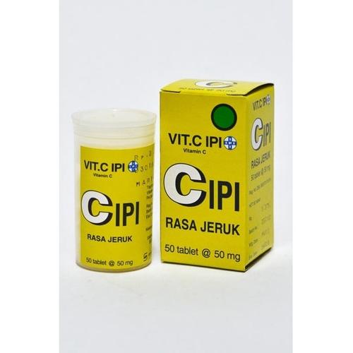 Foto Produk Vitamin C IPI 50 MG (45 Tablet) - Multivitamin untuk Daya Tahan Tubuh dari Plaza Medika