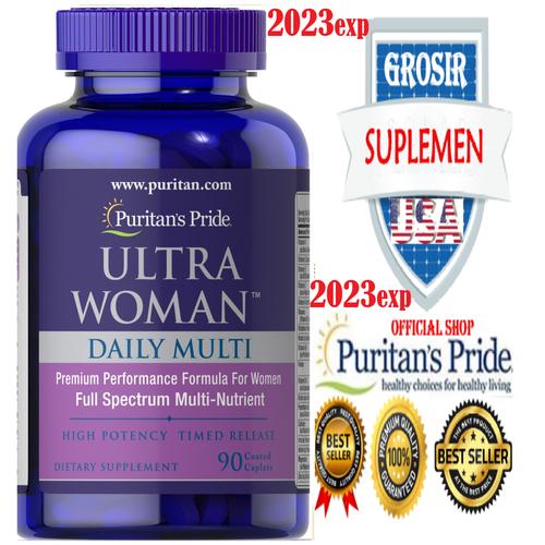 Foto Produk Ultra Woman Max Daily Multivitamin 90 Caps Puritan -Vitamin Wanita dari SUPLEMEN SEHAT 99